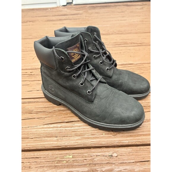 Work Boots Timberland, Black Suede US SIZE 5.5, - Picture 1 of 5